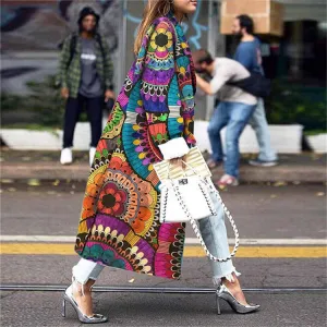 Color Matching Elegant Vintage Jacket