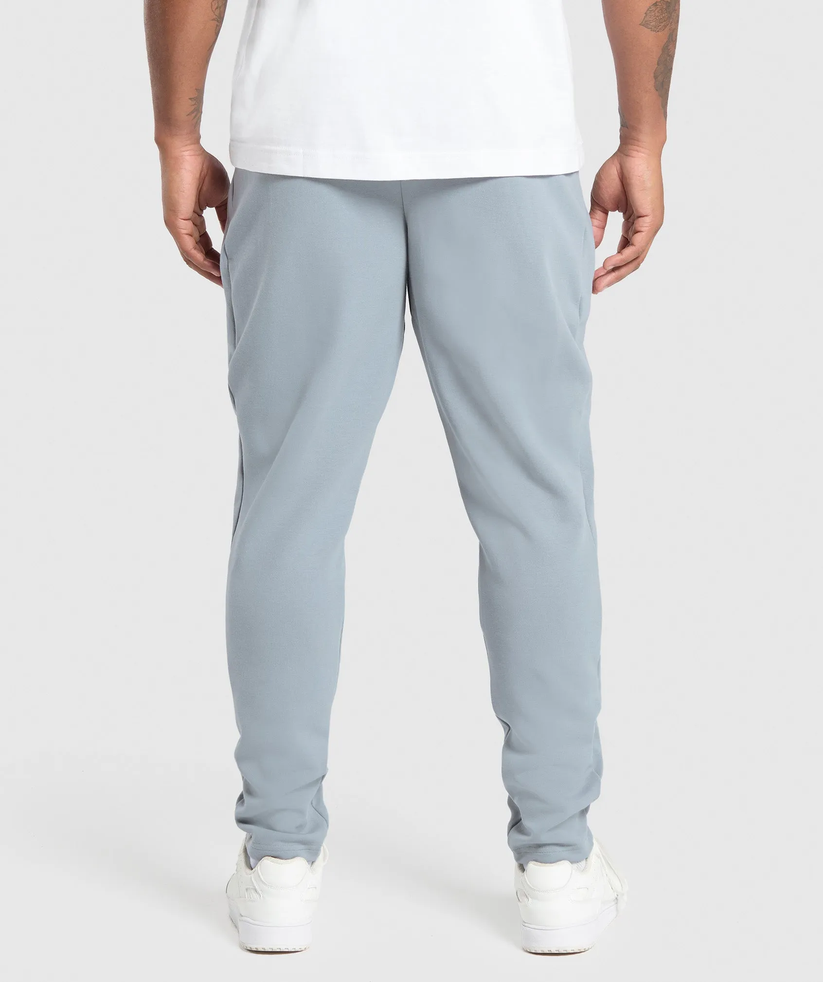Gymshark Interlock Tech Joggers - Denim Grey