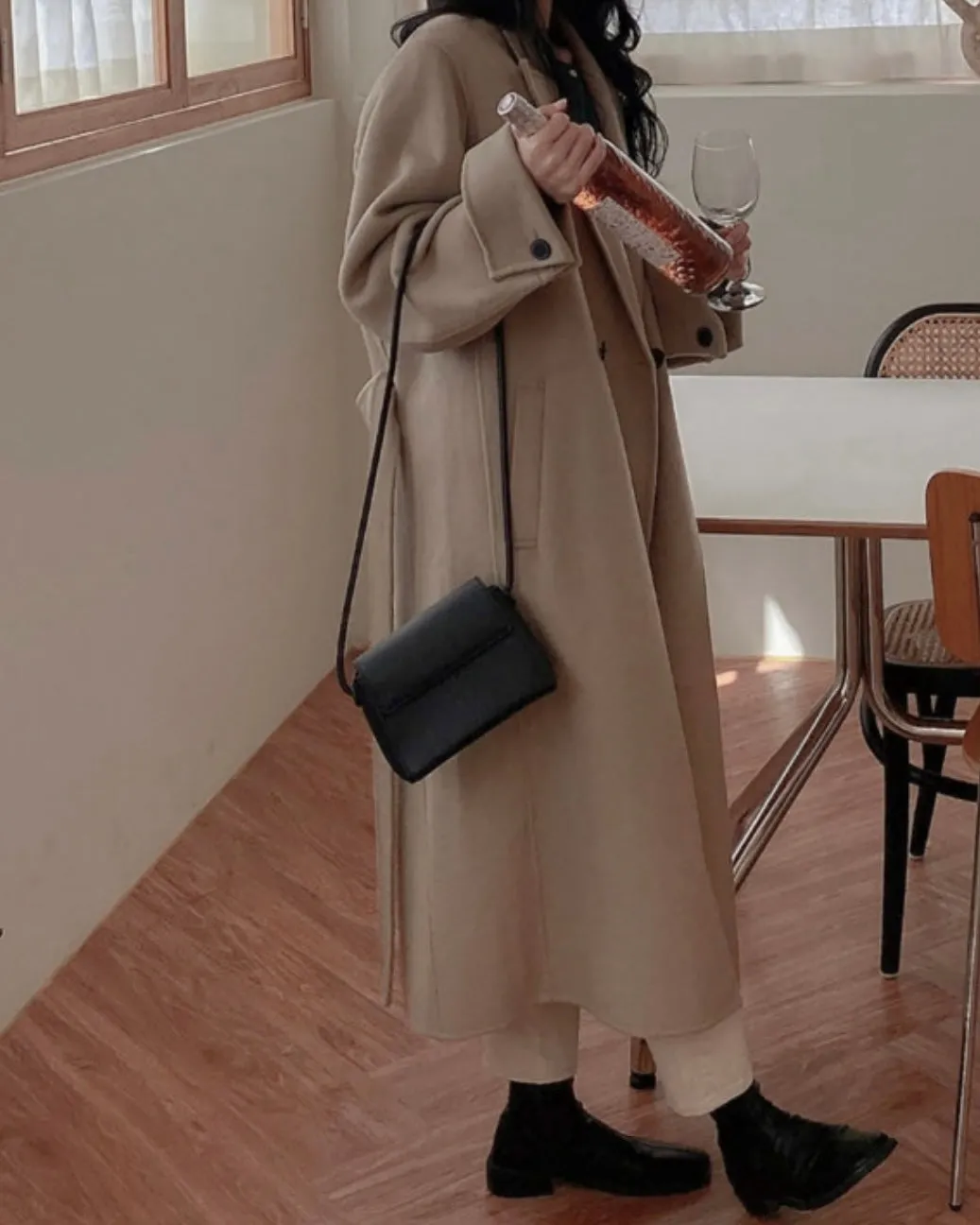 Jennie Handmade Wool Coat - 90% Wool