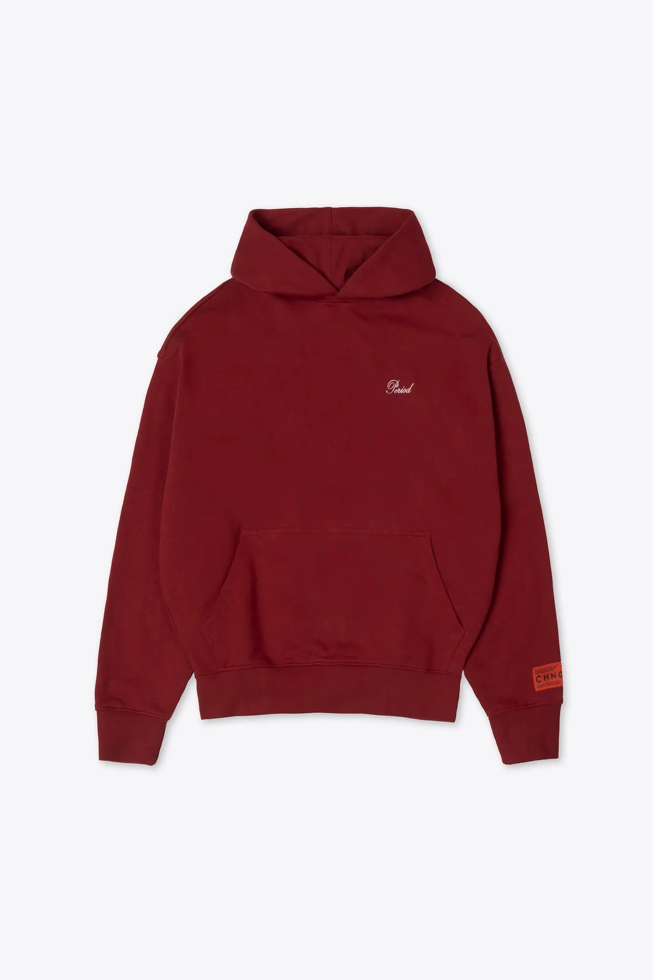 Period Basic Hoodie (Maroon)